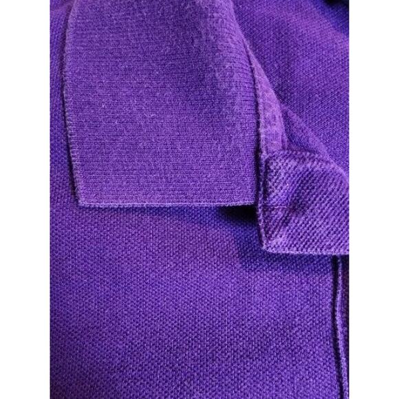 LSU TIGERS Polo GOLF Ralph Lauren Purple Sz XL Embroidered "LSU" Gameday Attire - Picture 5 of 6